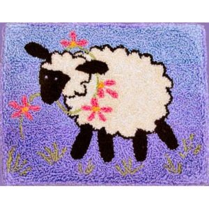 Spring Lamb Punch Needle – Heartfelt Garden